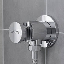 Шлангове підключення AM.PM F0602100 з тримачем, хром, фото №1