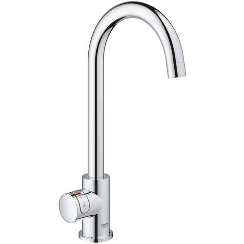 Змішувач для кухні Grohe Red Mono 30080001 з бойлером, хром, фото 1