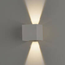 Настенный светильник ACB A203210B Kendo 16/2032-10  Textured White LED COB 2x6W 3000K 850lm IP54, фото №5