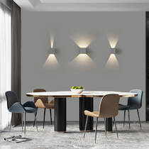 Настенный светильник ACB A203210B Kendo 16/2032-10  Textured White LED COB 2x6W 3000K 850lm IP54, фото №7