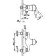 Змішувач для душу Devit Charlestone CN60044137G, фото 2
