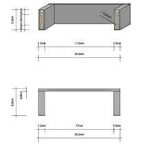 Тримач для рушників Decor Walther Brick BK HTE20 0592000 хром, фото №2
