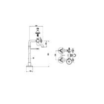 Змішувач для ванни Devit Charlestone AC004201, фото №2