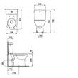 Унітаз-компакт Laufen Pro H8679500008701 із сидінням Slim, Soft Close, фото 4