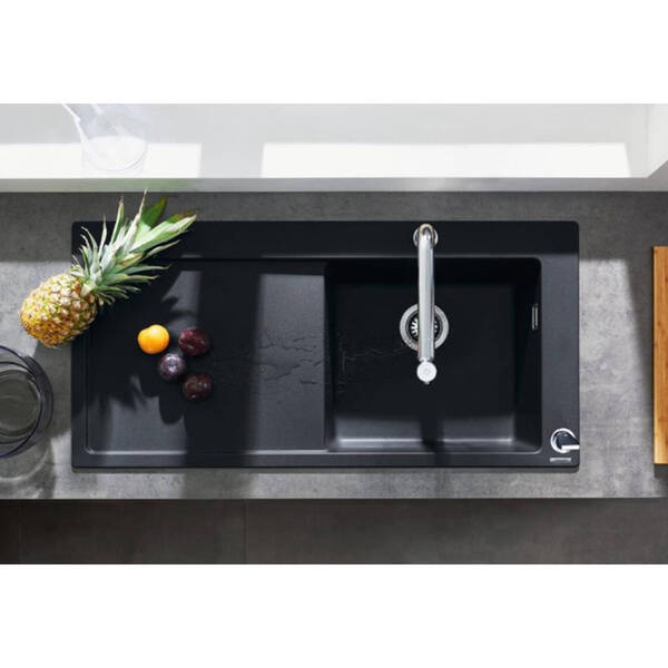 Мойка для кухни Hansgrohe C51 43219000 (C51-F450-08) со смесителем и сифоном, фото 4