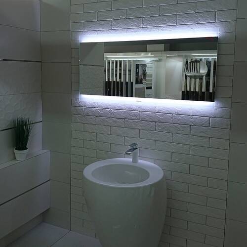 Дзеркало Liberta Fiori з підсвіткою 700х600 мм, фото 2