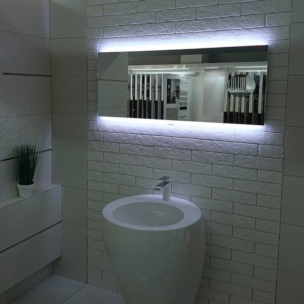 Дзеркало Liberta Fiori з підсвіткою 700х600 мм, фото 2