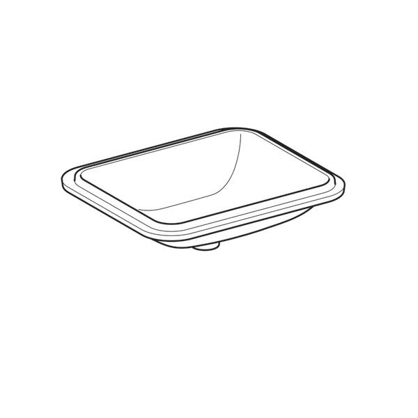 Раковина Geberit VariForm 500.767.01.2, фото 2