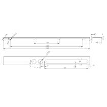 Полка стеклянная Devit Art 8053140W белый матовый, фото №2