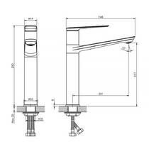 Смеситель для раковины Primera Slim 10100028, фото №2