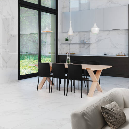 Керамограніт Peronda Torano Bianco/Ep 75,5x151 см, фото 1