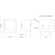 Тримач для туалетного паперу Genwec GW03 09 04 02 з кришкою, хром, фото №2