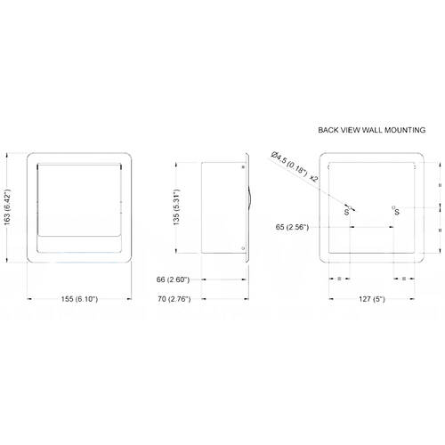 Держатель для туалетной бумаги Genwec GW03 09 04 02 с крышкой, хром, фото 2