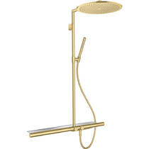 Душевая система Axor ShowerSolutions 27984250 с термостатом, золото матовый, фото №1