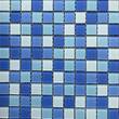 Мозаїка Mozaico De Lux K-Mos CBHP021 Light Blue Mix Glass 30x30 см, фото 1