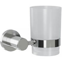 Стакан Genwec Italica series GW05 02 06 02 с держателем, хром глянец, фото №1