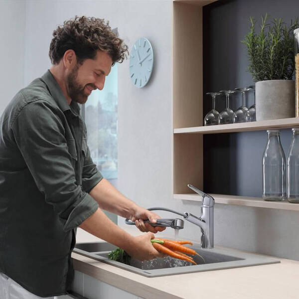 Змішувач для кухні Hansgrohe Focus M42 71829000 хром, фото 3