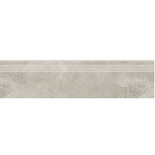 Сходинка Opoczno Pl Quenos Light Grey Steptread 29,8x119,8 см, фото 1