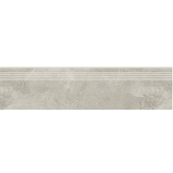 Сходинка Opoczno Pl Quenos Light Grey Steptread 29,8x119,8 см, фото 1