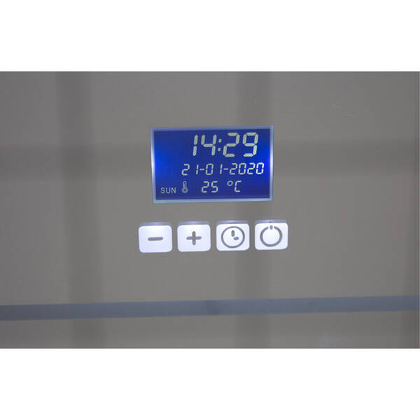 Дзеркало Аква Родос Омега Time з LED-підсвічуванням 700х800 мм, фото 2