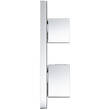 Змішувач прихованого монтажу для душу Grohe Grohtherm Cube 24153000 з термостатом, на 1 вихід, хром, фото 2