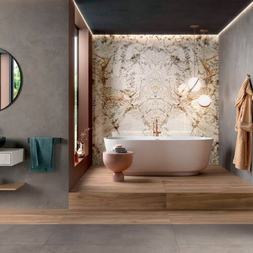 Керамограніт Ariana 0005361 Nobile Blanc Du Blanc Lux 60x120 см, фото 3