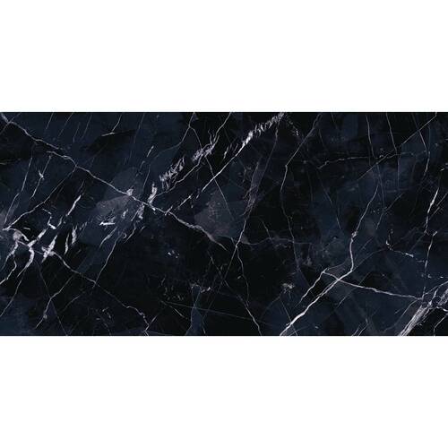 Керамограніт Emil Ceramica Ehaa Calacatta Black Lapp Luc Rett 60x120 см, фото 1