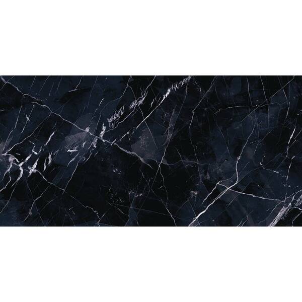 Керамограніт Emil Ceramica Ehaa Calacatta Black Lapp Luc Rett 60x120 см, фото 1