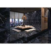 Керамограніт Emil Ceramica Ehaa Calacatta Black Lapp Luc Rett 60x120 см, фото №2
