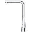 Смеситель для кухни Grohe Zedra 32553002 с выдвижной воронкой Dua, хром, фото 4