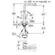 Смеситель для кухни Grohe Zedra 32553002 с выдвижной воронкой Dua, хром, фото 6