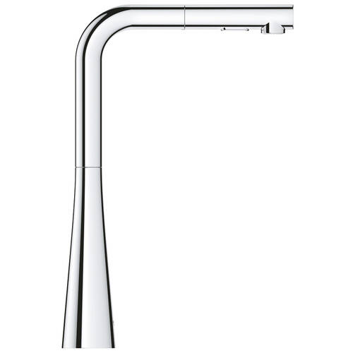 Смеситель для кухни Grohe Zedra 32553002 с выдвижной воронкой Dua, хром, фото 3