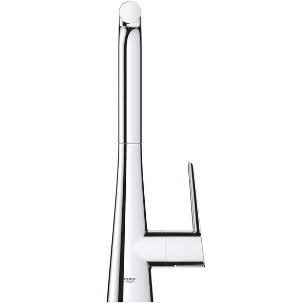 Смеситель для кухни Grohe Zedra 32553002 с выдвижной воронкой Dua, хром, фото 2