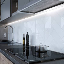 Плитка Golden Tile The Wall Plane Білий 6L0111 10x30 см, фото №2