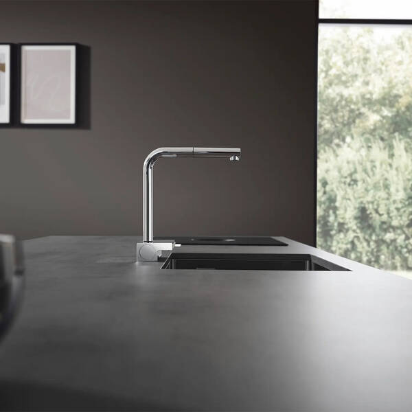 Змішувач для кухні Hansgrohe Aquno Select M81 73830000, фото 3