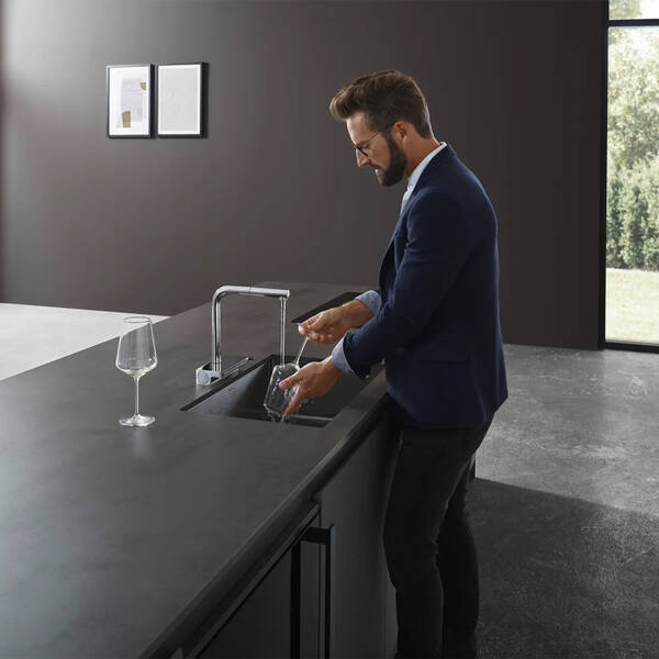 Змішувач для кухні Hansgrohe Aquno Select M81 73830000, фото 4