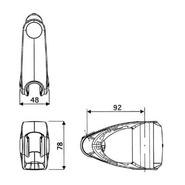 Тримач ручного душу Hansgrohe Unica D 96190000 на штангу 25 мм, хром, фото 2