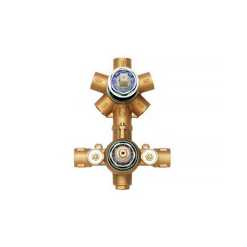 Внутрішня частина термостата універсальна на 1-5 вих. Bossini Z00125 000 з термостатом, фото 1