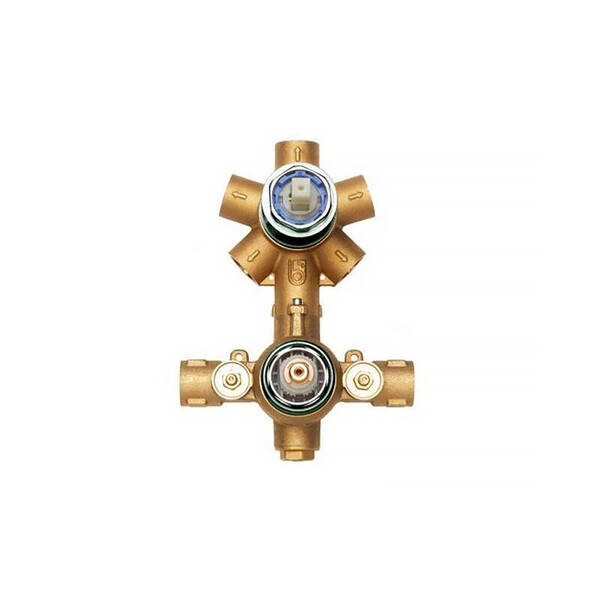 Внутрішня частина термостата універсальна на 1-5 вих. Bossini Z00125 000 з термостатом, фото 1