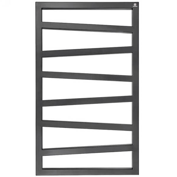 Рушникосушарка електрична Terma ZigZag 835х500 мм чорний 300 Вт, фото 1