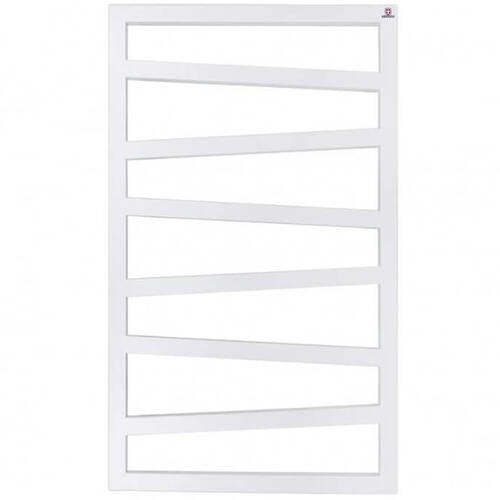 Рушникосушарка електрична Terma ZigZag 835х500 мм білий, ефект SoftTouch 300 Вт, фото 1