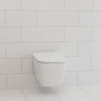 Унітаз підвісний Kerasan Tribeca 5114 30 безобідковий із шумоізоляцією та кріпленням WB9N, фото №1