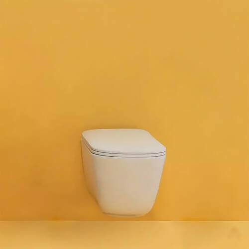 Унітаз підвісний Kerasan Tribeca 5114 30 безобідковий із шумоізоляцією та кріпленням WB9N, фото 4