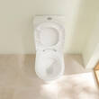 Унітаз-компакт Villeroy&Boch O.Novo 5661T301 з кришкою Soft Close, QuickRelease і кріпленнями, фото 5