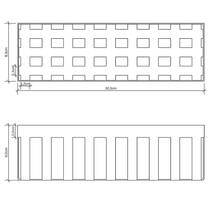Полка металлическая Decor Walther DW 355 0612460 30 см черный матовый, фото №2