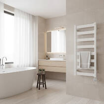 Рушникосушарка електрична Terma Vivo One 1390х500 мм білий 600 Вт, фото №6