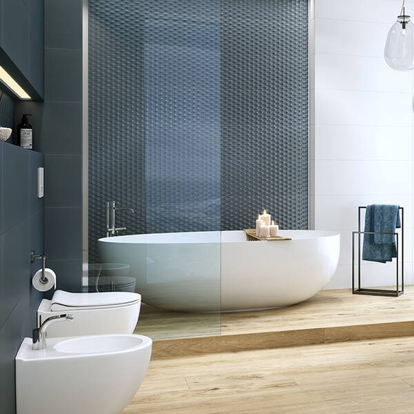 Плитка Opoczno Pl+ Ps 901 Turquoise Satin 29x89 см, фото 2