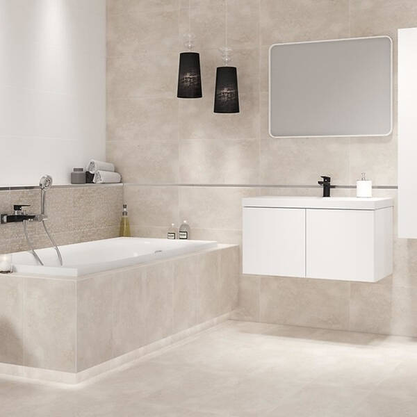 Керамограніт Cersanit Normandie Beige 29,7x59,8 см, фото 2