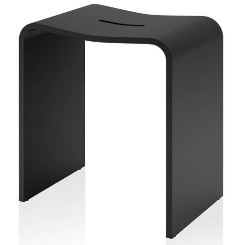Табуретка для душевой кабины Decor Walther Stone Stool 0974760 черный матовый, фото 1