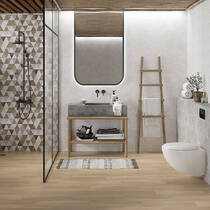 Плитка Cersanit Denize Light Grey 20x60 см, фото №3